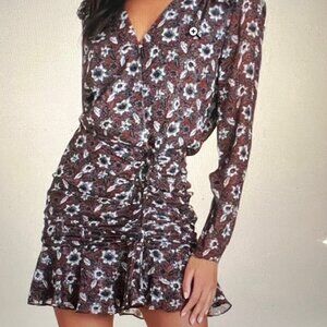 Veronica beard Anjali silk dress sz 2